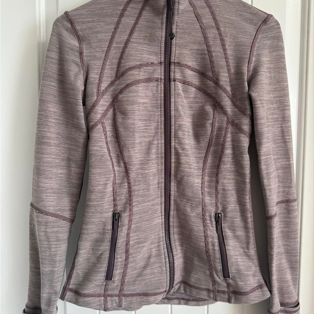 Women's Heathered Zip-Up Jacket